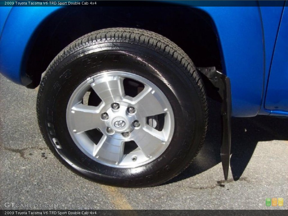 2009 Toyota Tacoma V6 TRD Sport Double Cab 4x4 Wheel and Tire Photo #46946568