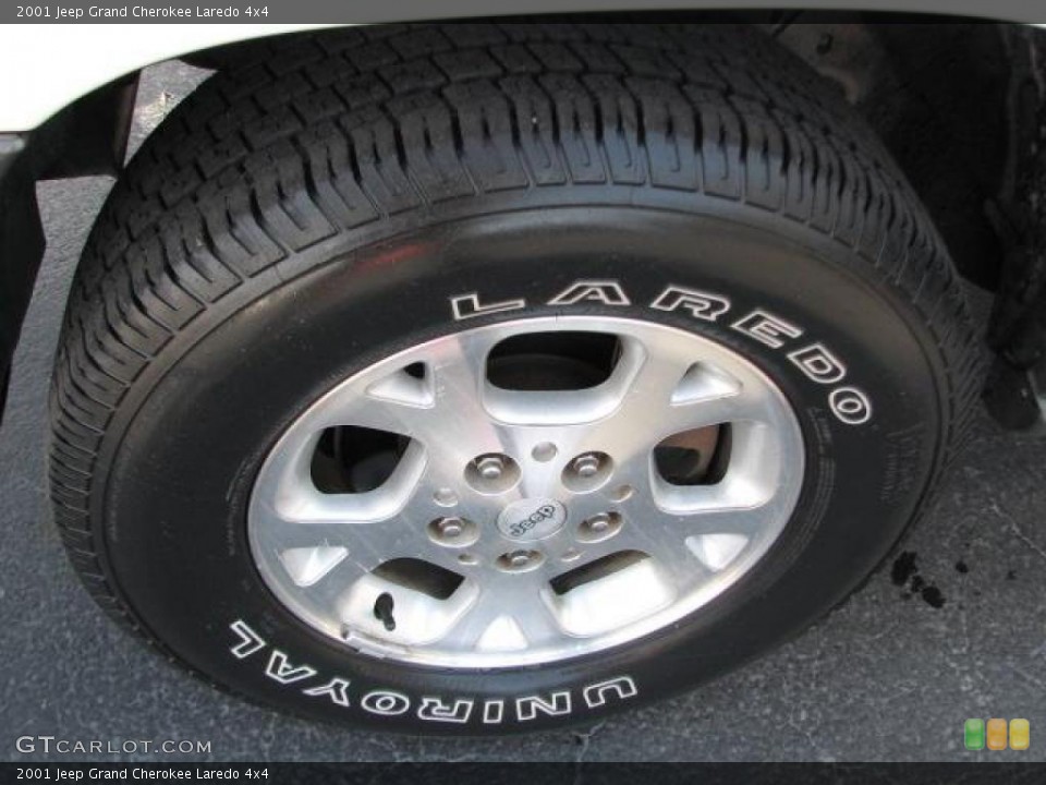 2001 Jeep Grand Cherokee Laredo 4x4 Wheel and Tire Photo #46952085