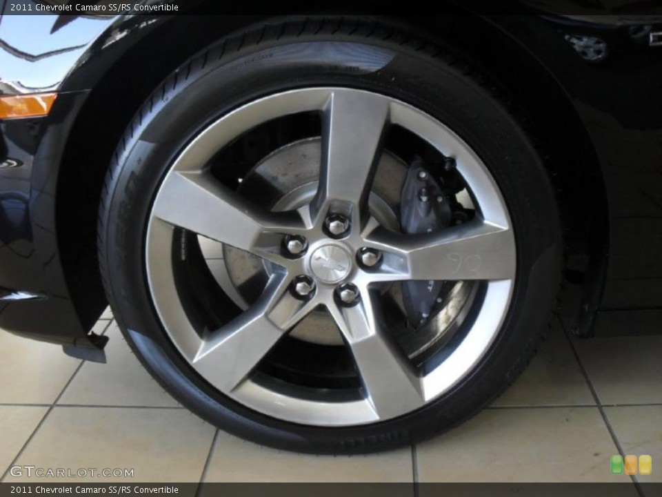 2011 Chevrolet Camaro SS/RS Convertible Wheel and Tire Photo #46953936