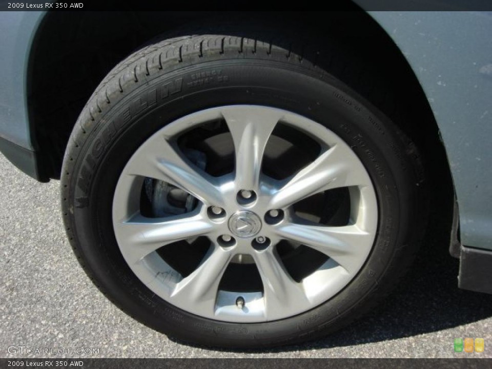 2009 Lexus RX 350 AWD Wheel and Tire Photo #46954233