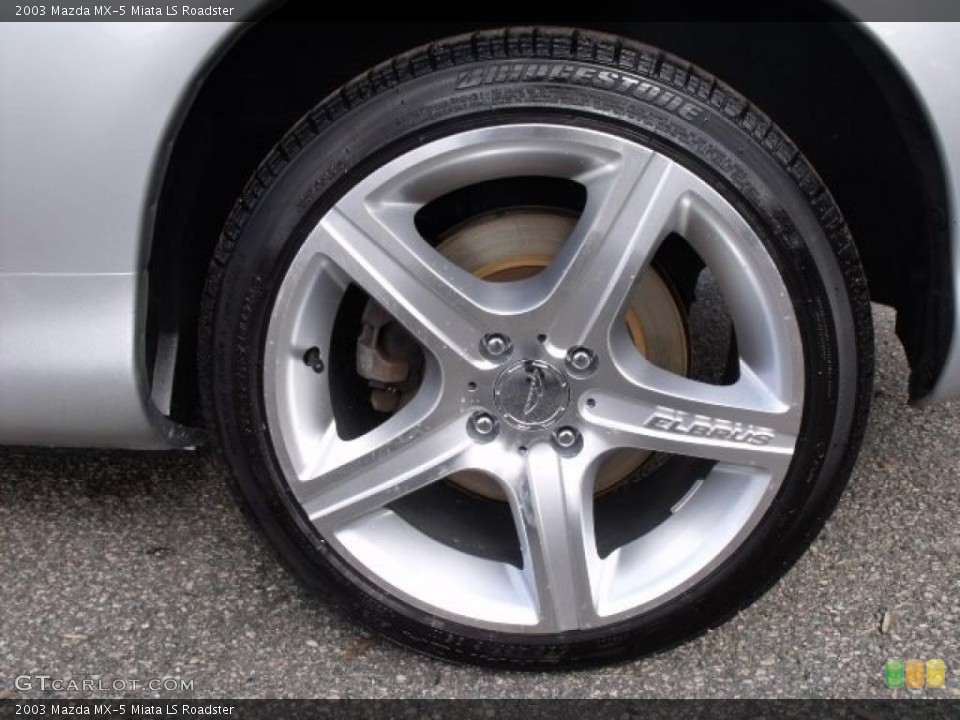 2003 Mazda MX-5 Miata Custom Wheel and Tire Photo #46954911