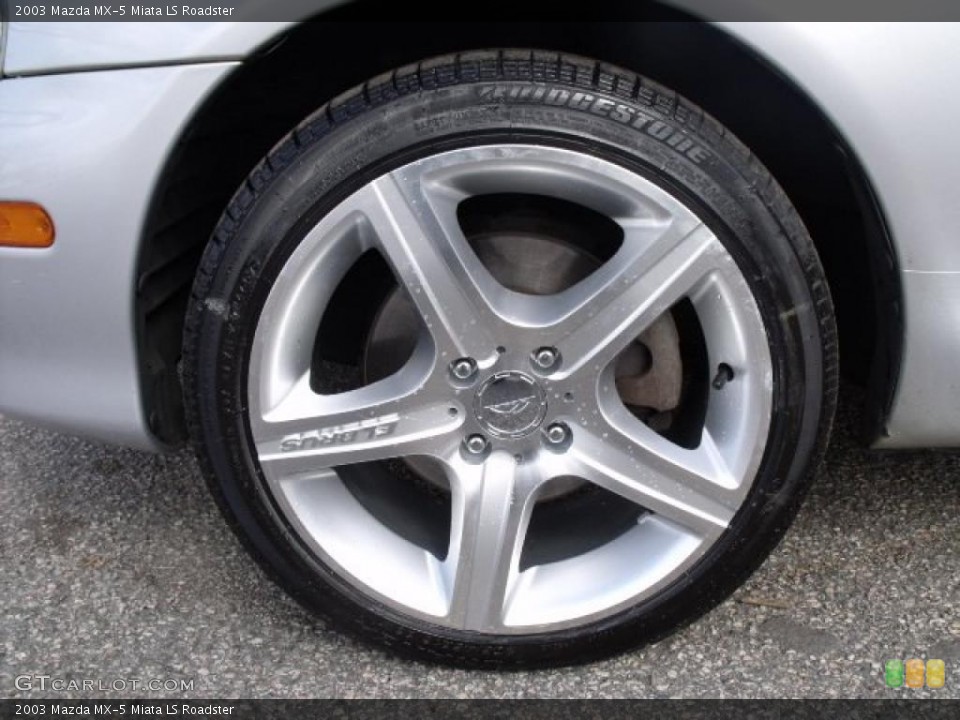 2003 Mazda MX-5 Miata Custom Wheel and Tire Photo #46954923