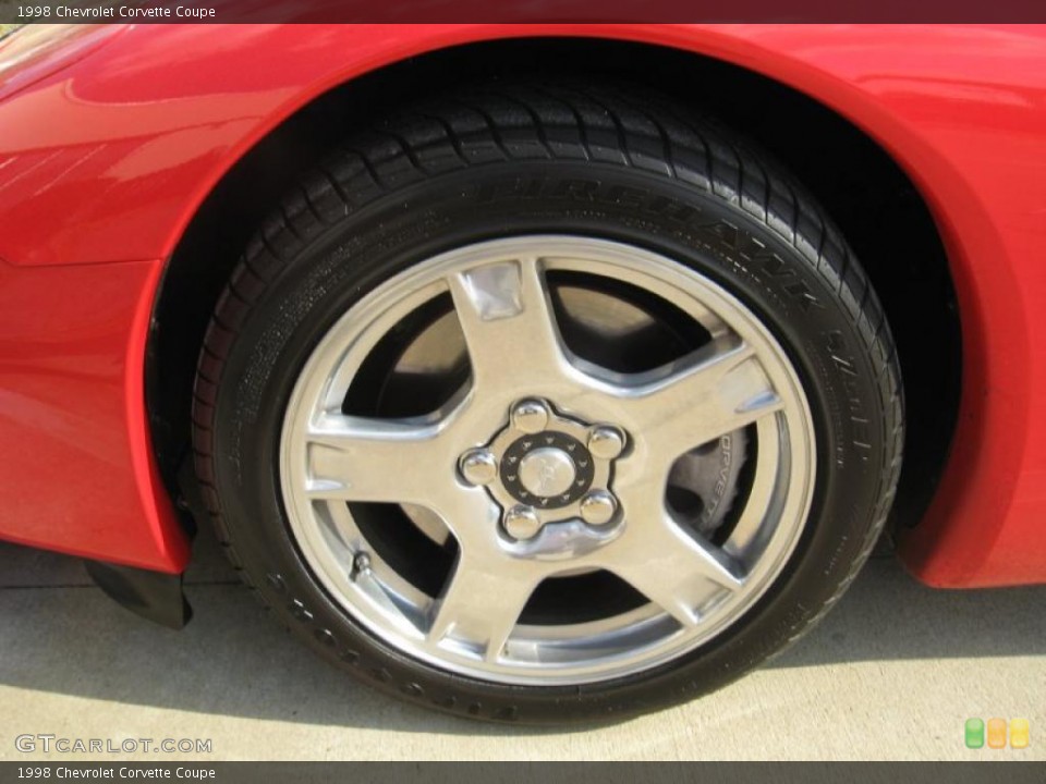 1998 Chevrolet Corvette Coupe Wheel and Tire Photo #46955805