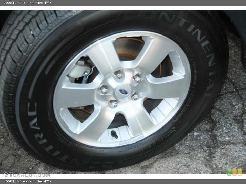 2008 Ford Escape Limited 4WD Wheel and Tire Photo #46958409