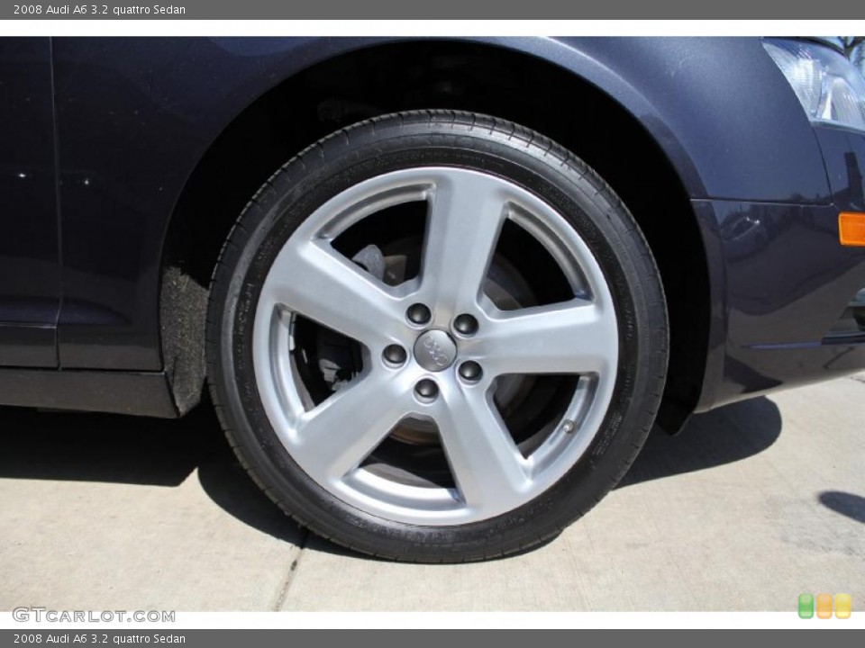 2008 Audi A6 3.2 quattro Sedan Wheel and Tire Photo #46959381