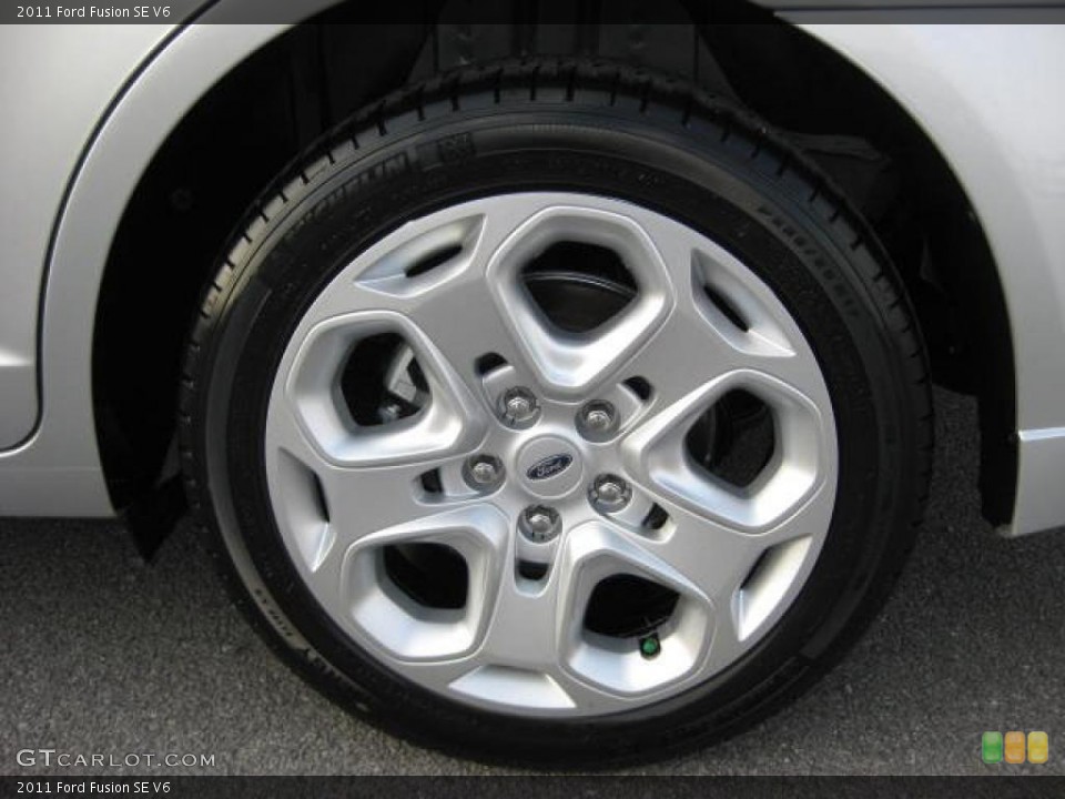 2011 Ford Fusion SE V6 Wheel and Tire Photo #46960395