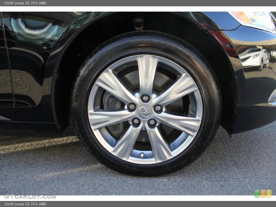 2008 Lexus GS 350 AWD Wheel and Tire Photo #46961808
