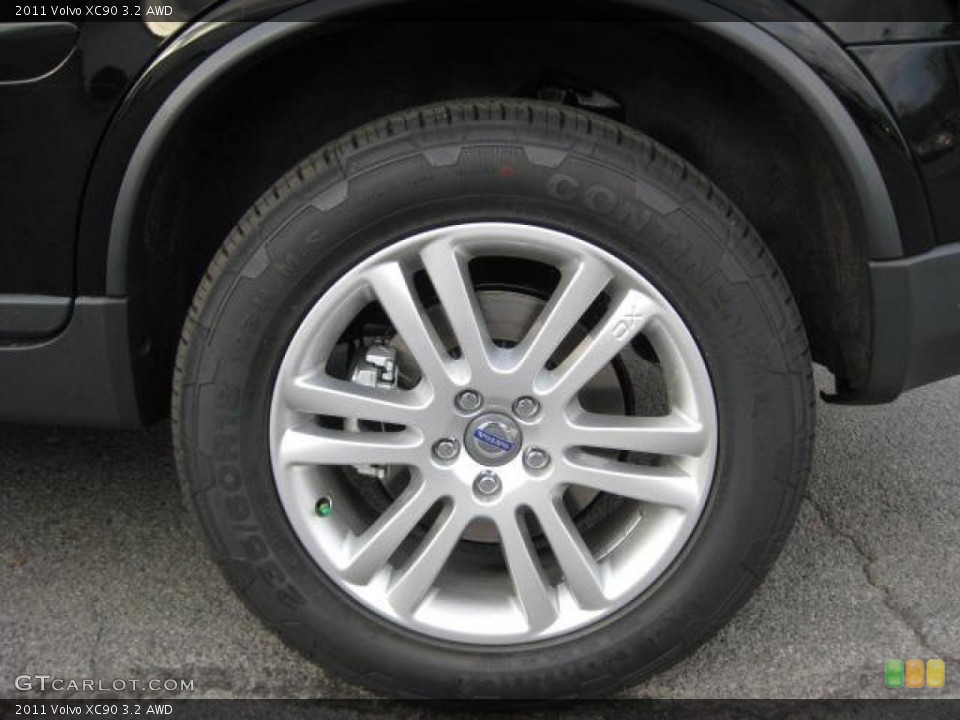 2011 Volvo XC90 3.2 AWD Wheel and Tire Photo #46962105