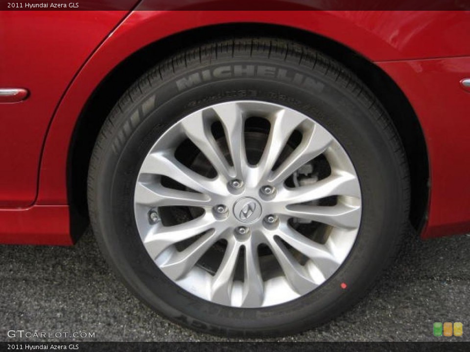 2011 Hyundai Azera GLS Wheel and Tire Photo #46962492