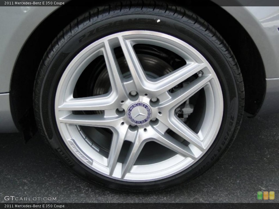 2011 Mercedes-Benz E 350 Coupe Wheel and Tire Photo #46962525