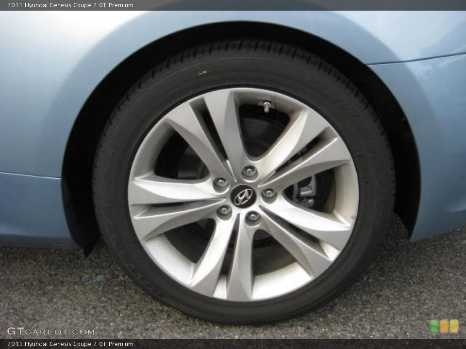 2011 Hyundai Genesis Coupe 2.0T Premium Wheel and Tire Photo #46962864