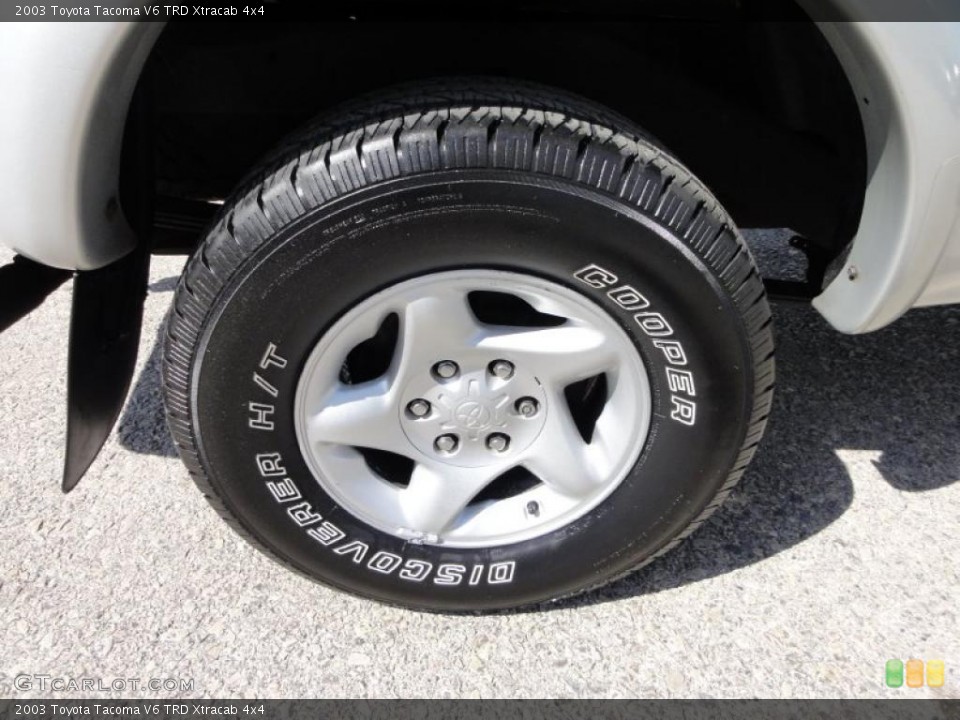 2003 Toyota Tacoma V6 TRD Xtracab 4x4 Wheel and Tire Photo #46964787
