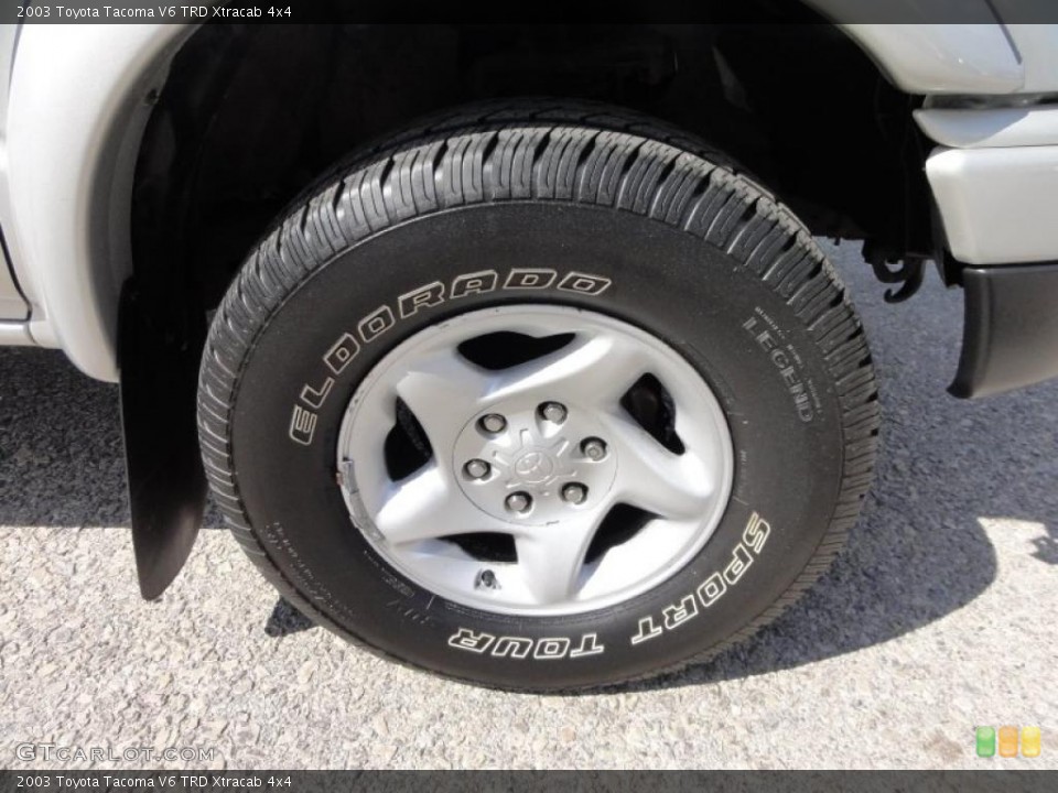 2003 Toyota Tacoma V6 TRD Xtracab 4x4 Wheel and Tire Photo #46964811