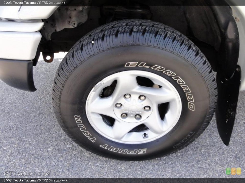 2003 Toyota Tacoma V6 TRD Xtracab 4x4 Wheel and Tire Photo #46964910
