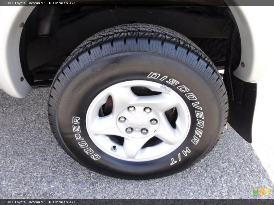 2003 Toyota Tacoma V6 TRD Xtracab 4x4 Wheel and Tire Photo #46964922