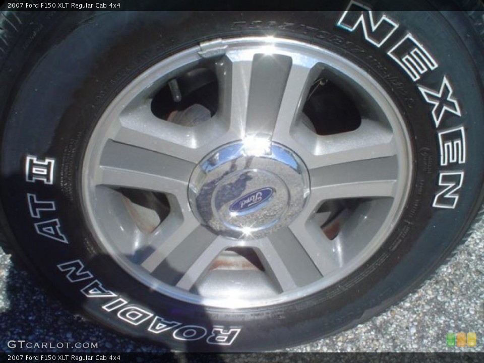 2007 Ford F150 XLT Regular Cab 4x4 Wheel and Tire Photo #46965447