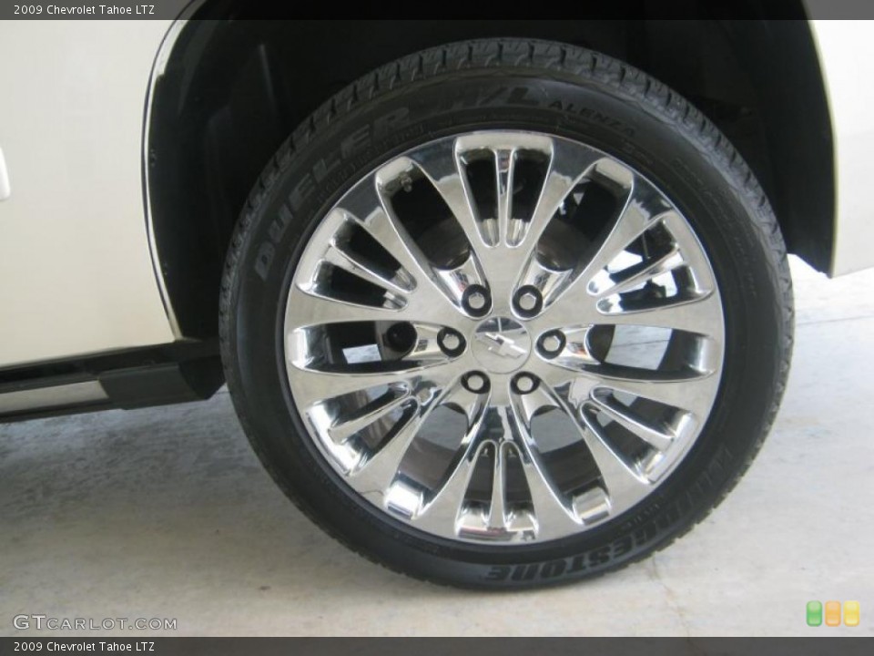 2009 Chevrolet Tahoe Custom Wheel and Tire Photo #46968366