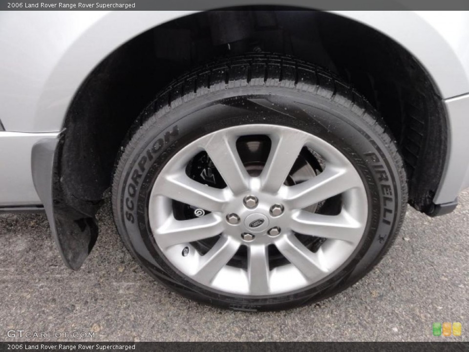 2006 Land Rover Range Rover Supercharged Wheel and Tire Photo #46972272