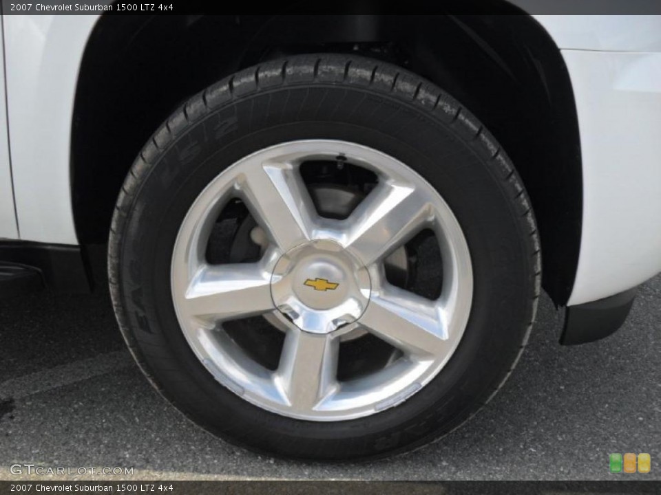 2007 Chevrolet Suburban 1500 LTZ 4x4 Wheel and Tire Photo #46972704