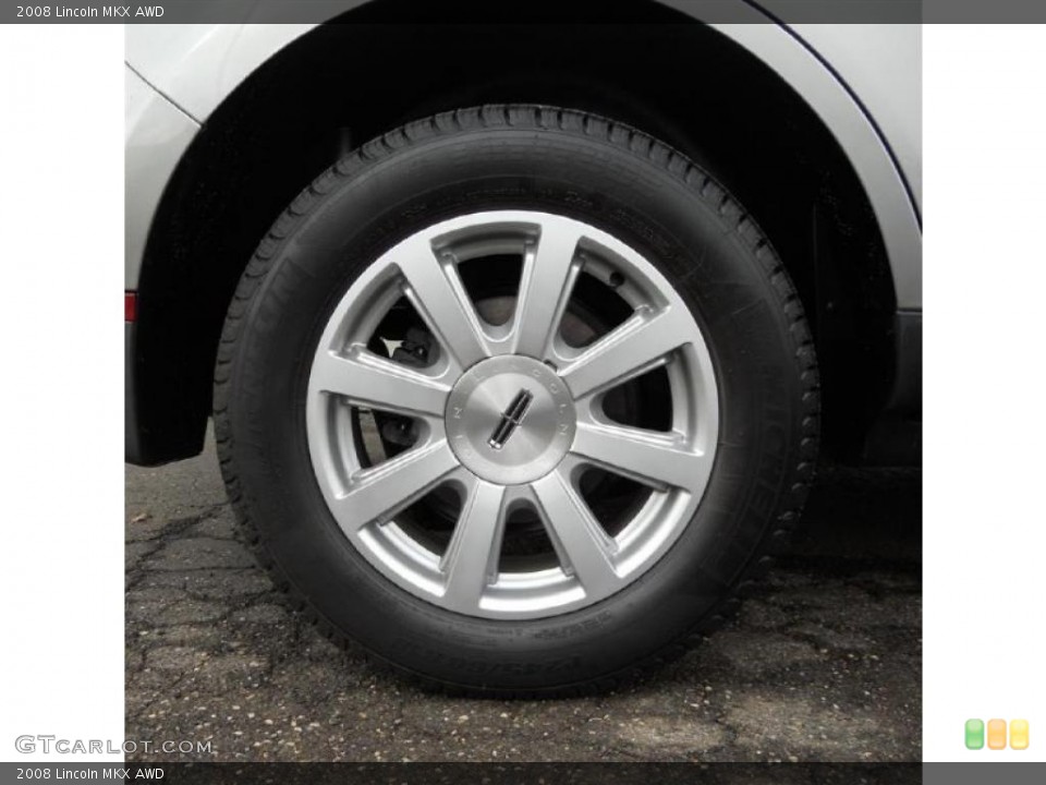 2008 Lincoln MKX AWD Wheel and Tire Photo #46974501
