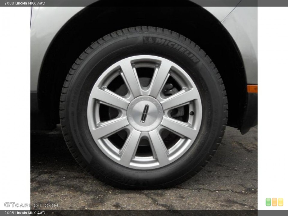 2008 Lincoln MKX AWD Wheel and Tire Photo #46974516