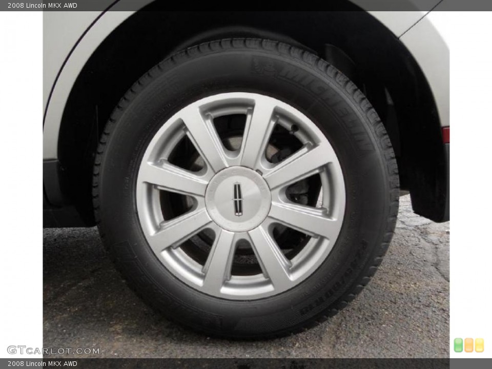 2008 Lincoln MKX AWD Wheel and Tire Photo #46974546