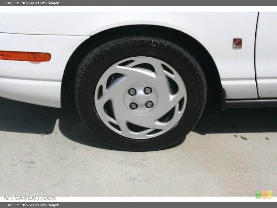 2000 Saturn S Series SW2 Wagon Wheel and Tire Photo #46974678