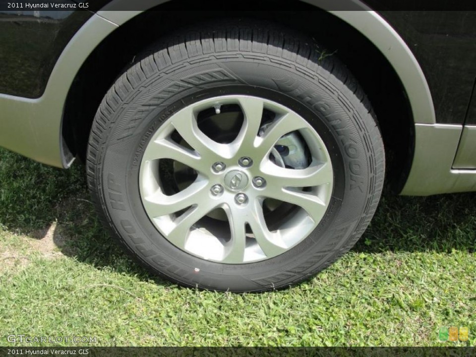 2011 Hyundai Veracruz GLS Wheel and Tire Photo #46974984