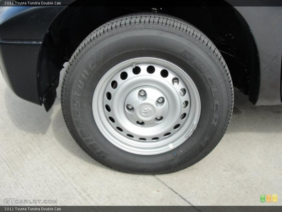 2011 Toyota Tundra Double Cab Wheel and Tire Photo #46975545