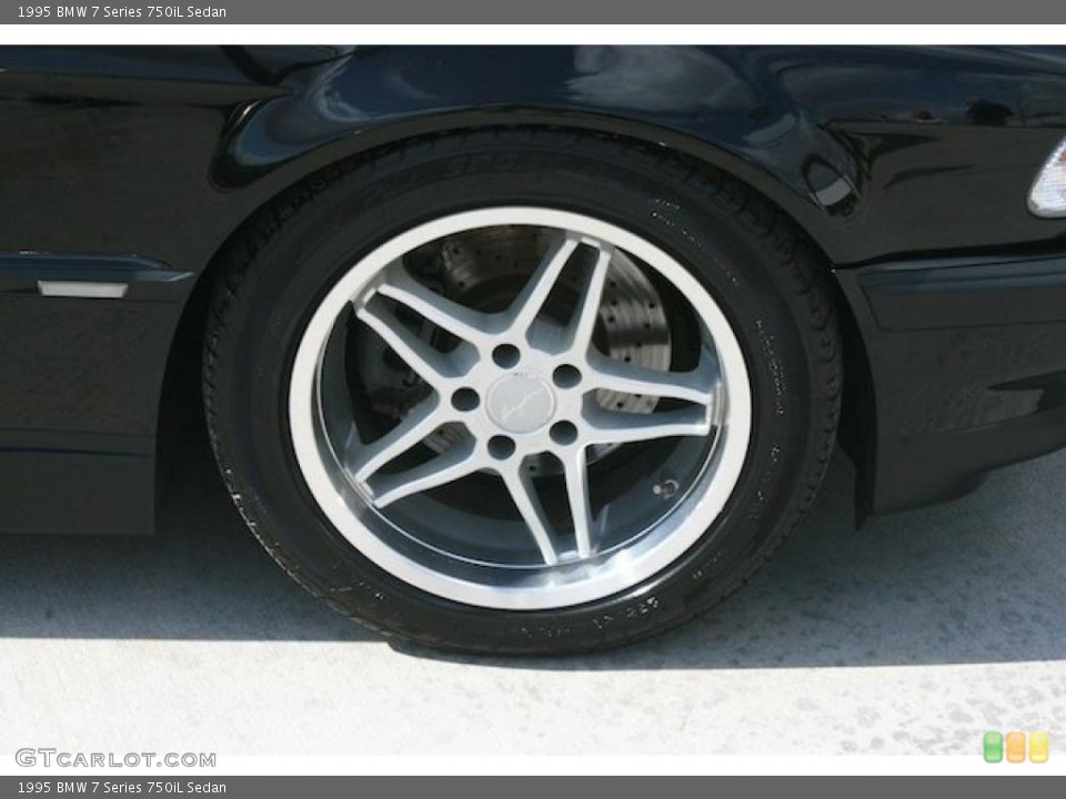 1995 BMW 7 Series 750iL Sedan Wheel and Tire Photo #46976010