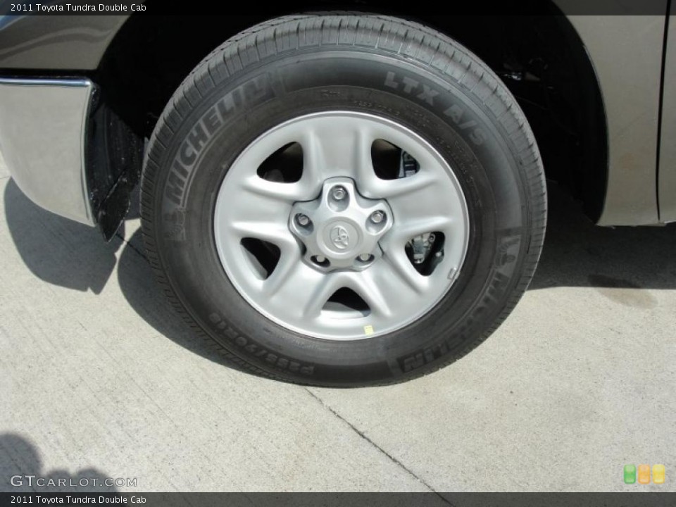 2011 Toyota Tundra Double Cab Wheel and Tire Photo #46976085