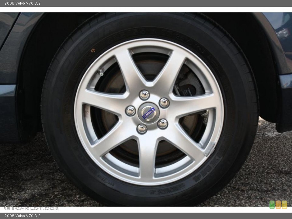 2008 Volvo V70 3.2 Wheel and Tire Photo #46976793