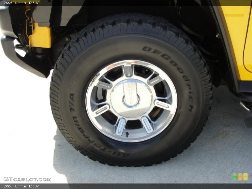 2006 Hummer H2 SUV Wheel and Tire Photo #46978734