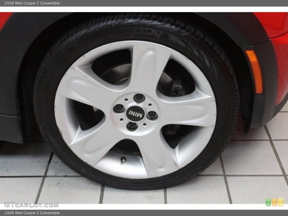 2006 Mini Cooper S Convertible Wheel and Tire Photo #46979133