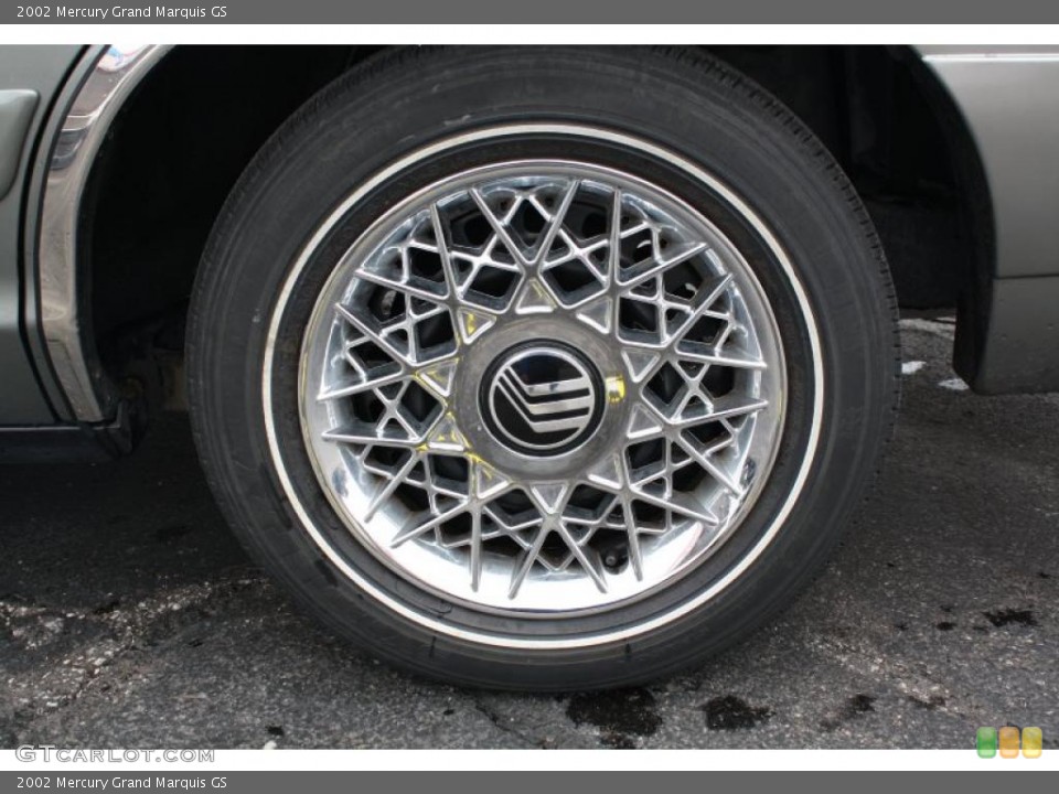 2002 Mercury Grand Marquis GS Wheel and Tire Photo #46979931