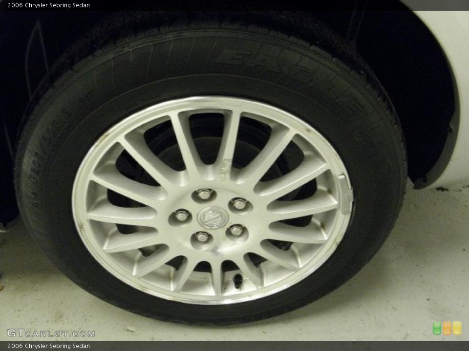 2006 Chrysler Sebring Sedan Wheel and Tire Photo #46983054
