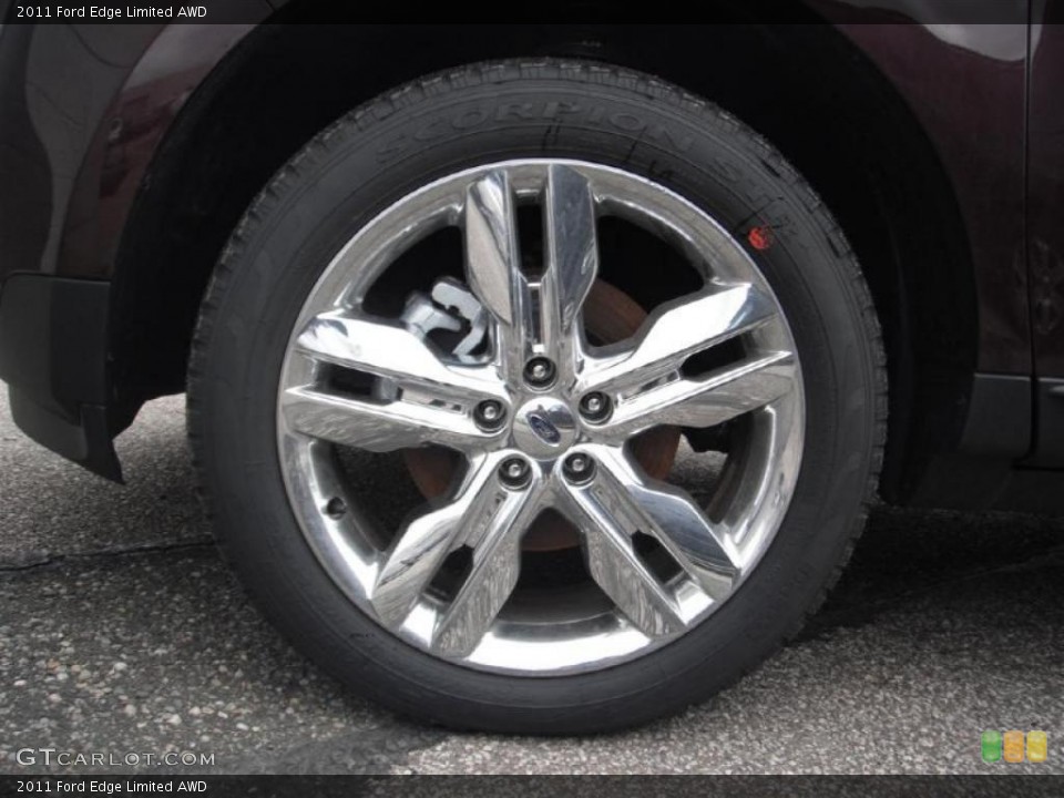 2011 Ford Edge Limited AWD Wheel and Tire Photo #46984314