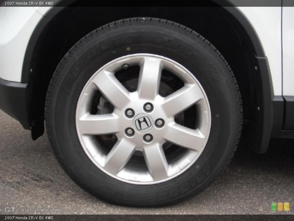 2007 Honda CR-V EX 4WD Wheel and Tire Photo #46986360