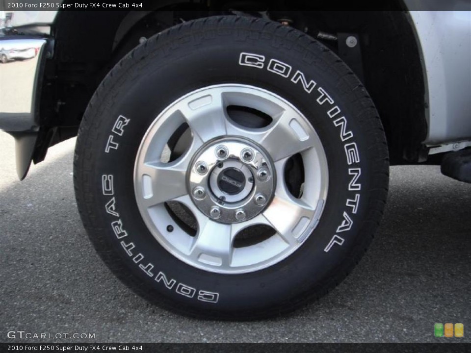 2010 Ford F250 Super Duty FX4 Crew Cab 4x4 Wheel and Tire Photo #46987917