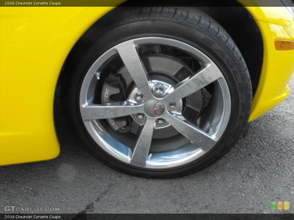 2009 Chevrolet Corvette Coupe Wheel and Tire Photo #46988664