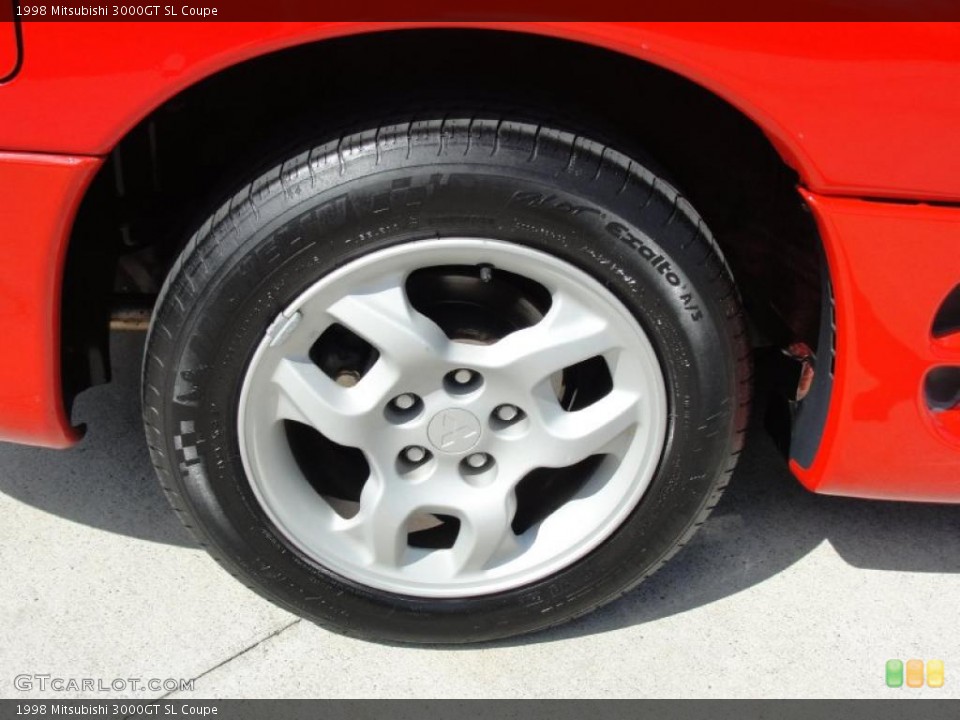 1998 Mitsubishi 3000GT SL Coupe Wheel and Tire Photo #46991070