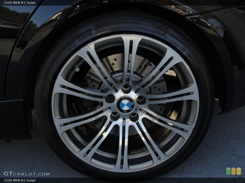 2008 BMW M3 Sedan Wheel and Tire Photo #46996923