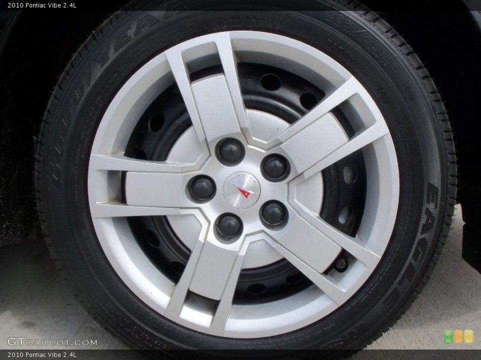 2010 Pontiac Vibe 2.4L Wheel and Tire Photo #47000136