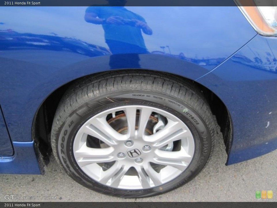 2011 Honda Fit Sport Wheel and Tire Photo #47003880
