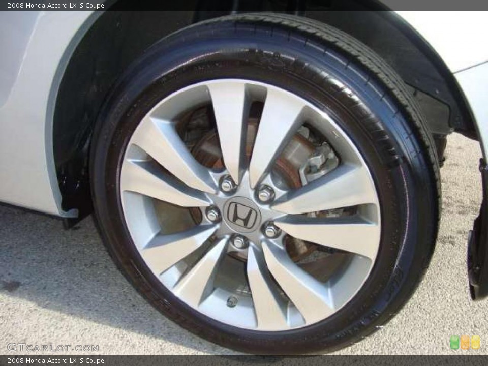 2008 Honda Accord LX-S Coupe Wheel and Tire Photo #47006922