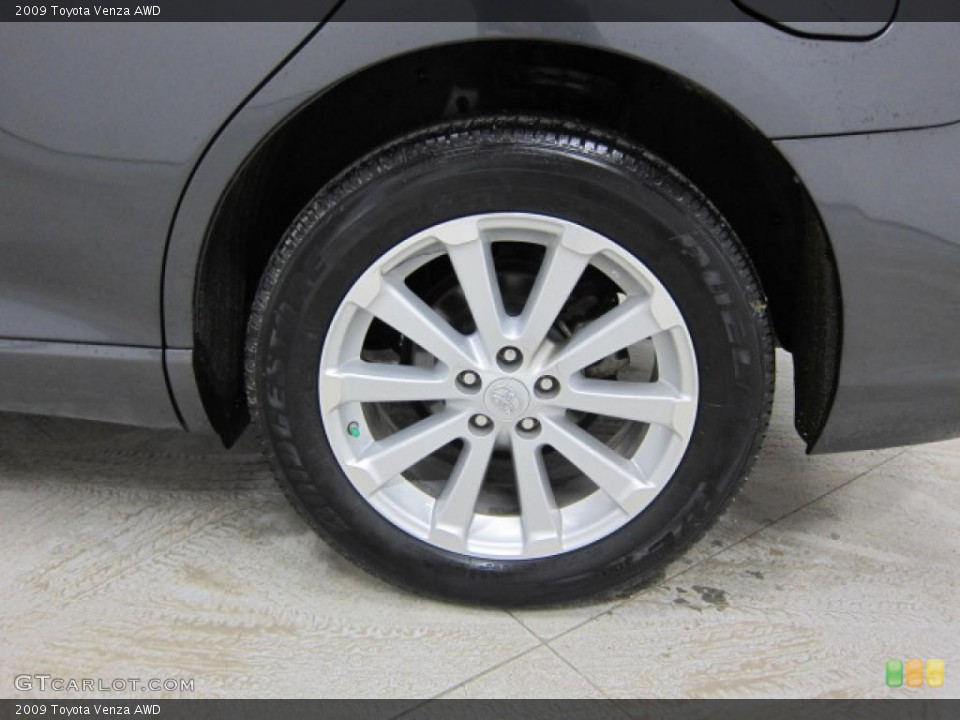 2009 Toyota Venza AWD Wheel and Tire Photo #47009145