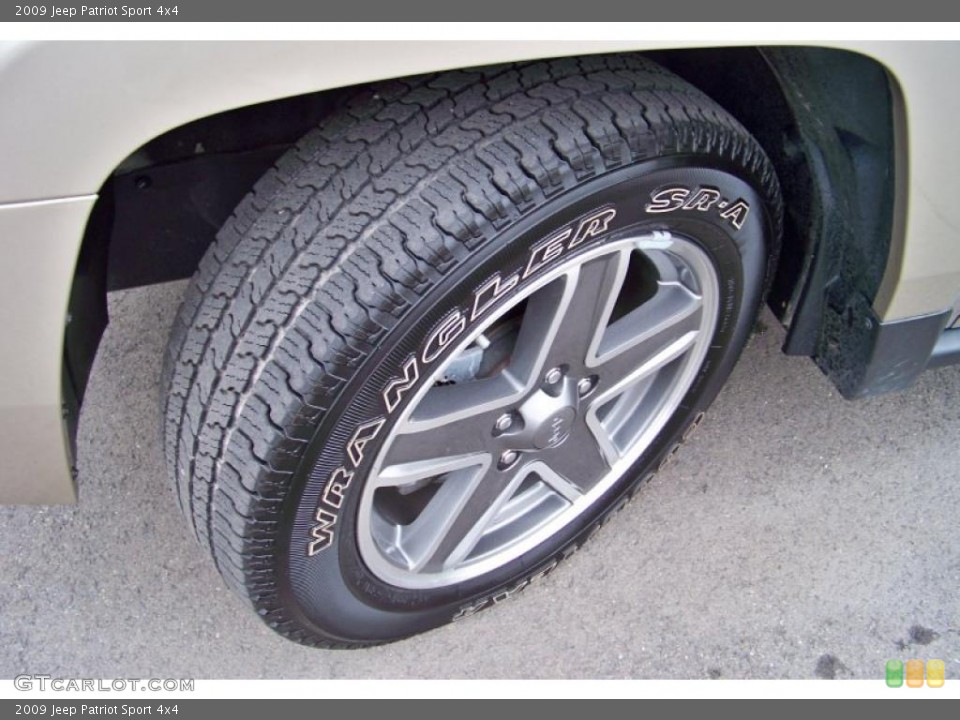 2009 Jeep Patriot Sport 4x4 Wheel and Tire Photo #47011599
