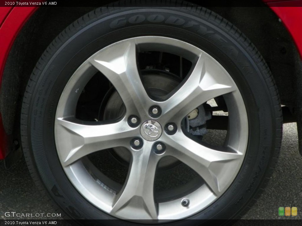 2010 Toyota Venza V6 AWD Wheel and Tire Photo #47014023