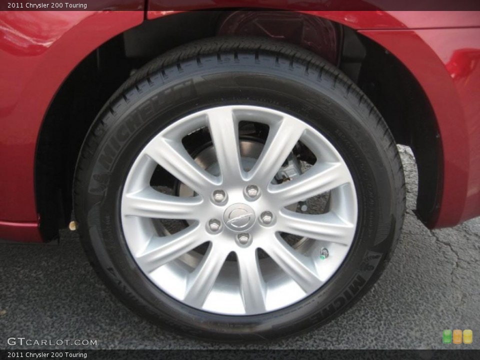 2011 Chrysler 200 Touring Wheel and Tire Photo #47014779