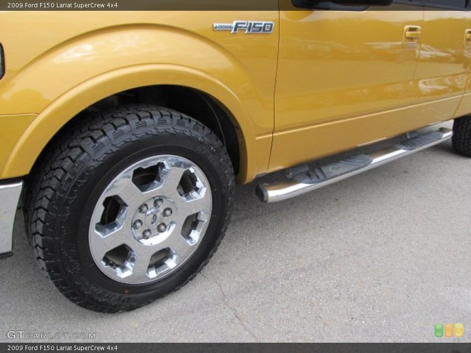 2009 Ford F150 Lariat SuperCrew 4x4 Wheel and Tire Photo #47015085